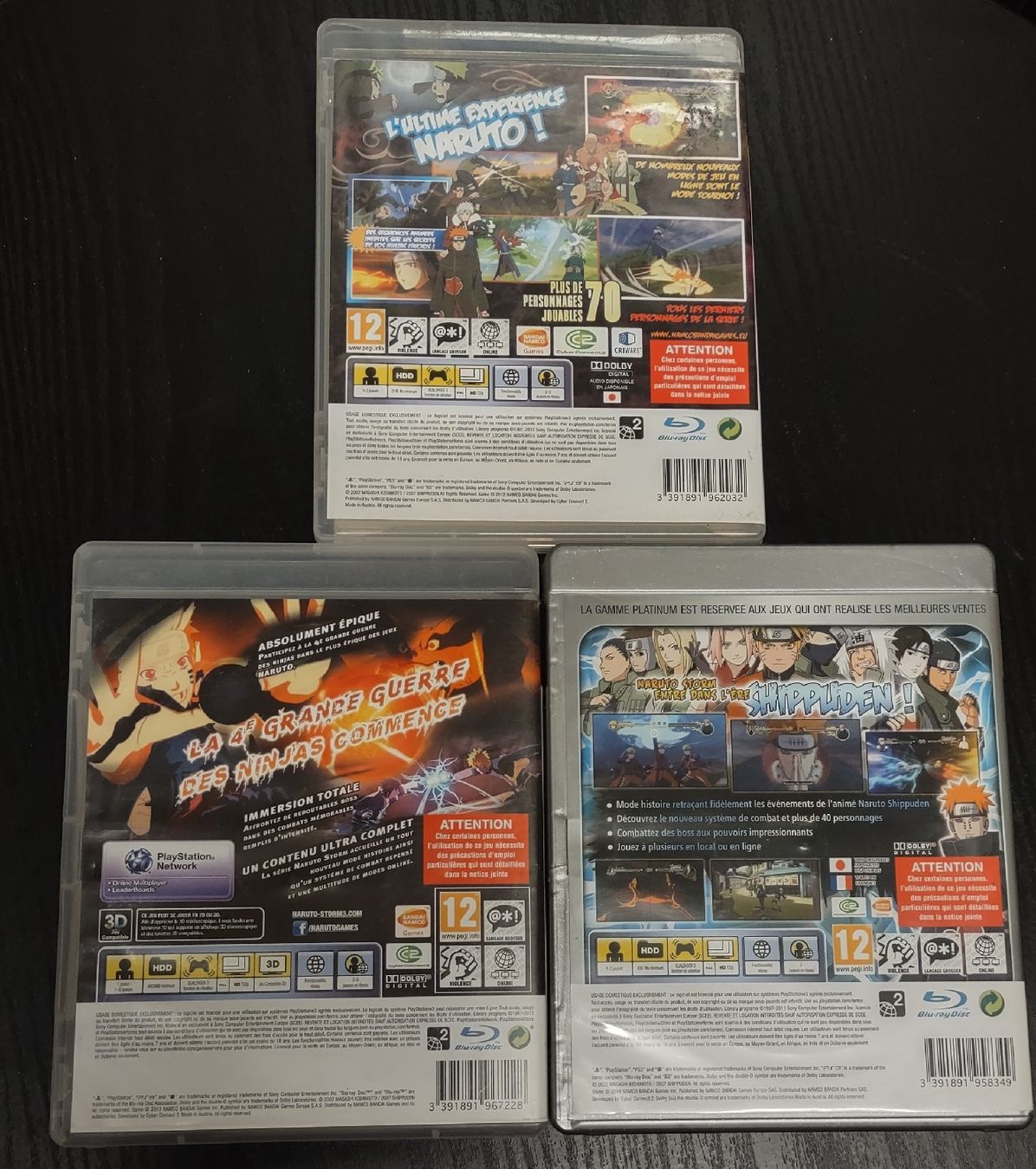 Sony Spiele: Playstation 3 - PS3 - Naruto collection (Fr) – Gebraucht aus Fribourg von PastGame 1