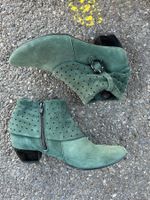 Vero Gomma grüne Stiefeletten Gr. 37
