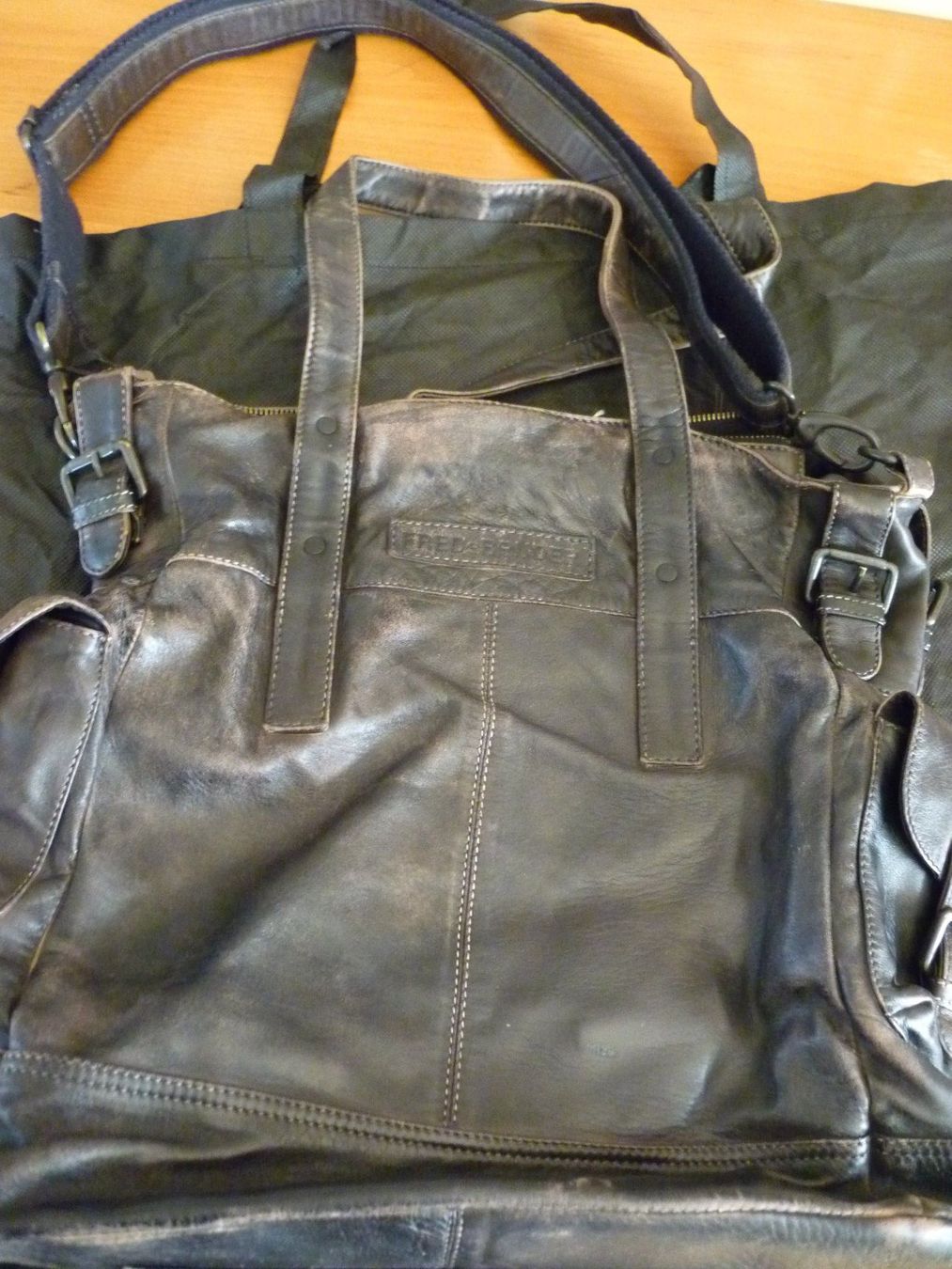 FredsBruder Borse da donna: Grosse Tasche von Freds Bruder – Nuovo (secondo la descrizione) da Zürich venduto da mauxpumm 3