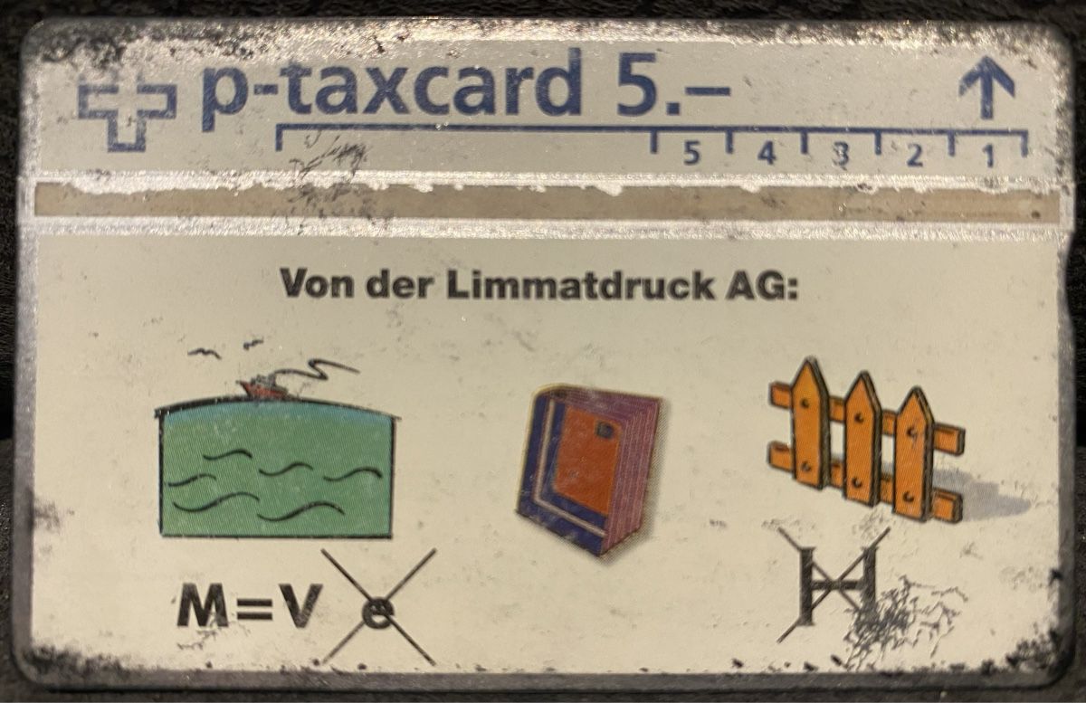 Schede telefoniche: P-taxcard – Usato da Lausanne venduto da babacard10