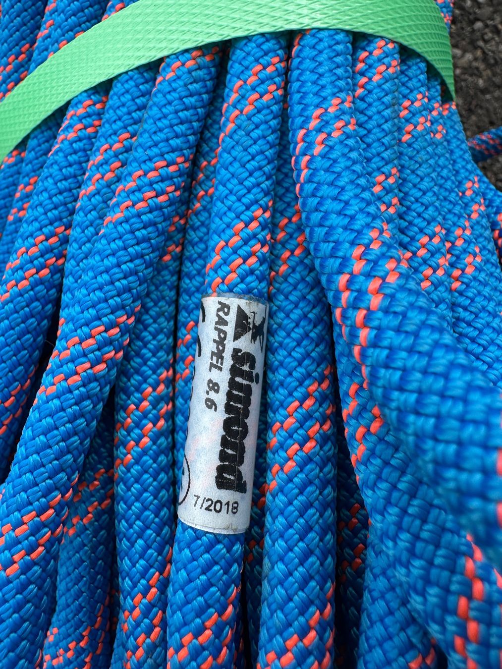 Attrezzatura da arrampicata: Simond Kletterseil / Seil 8.6mm x 60m – Nuovo (secondo la descrizione) da Zürich venduto da frauflufelberg 2