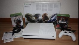 Microsoft Xbox One Console --- White - With accessories