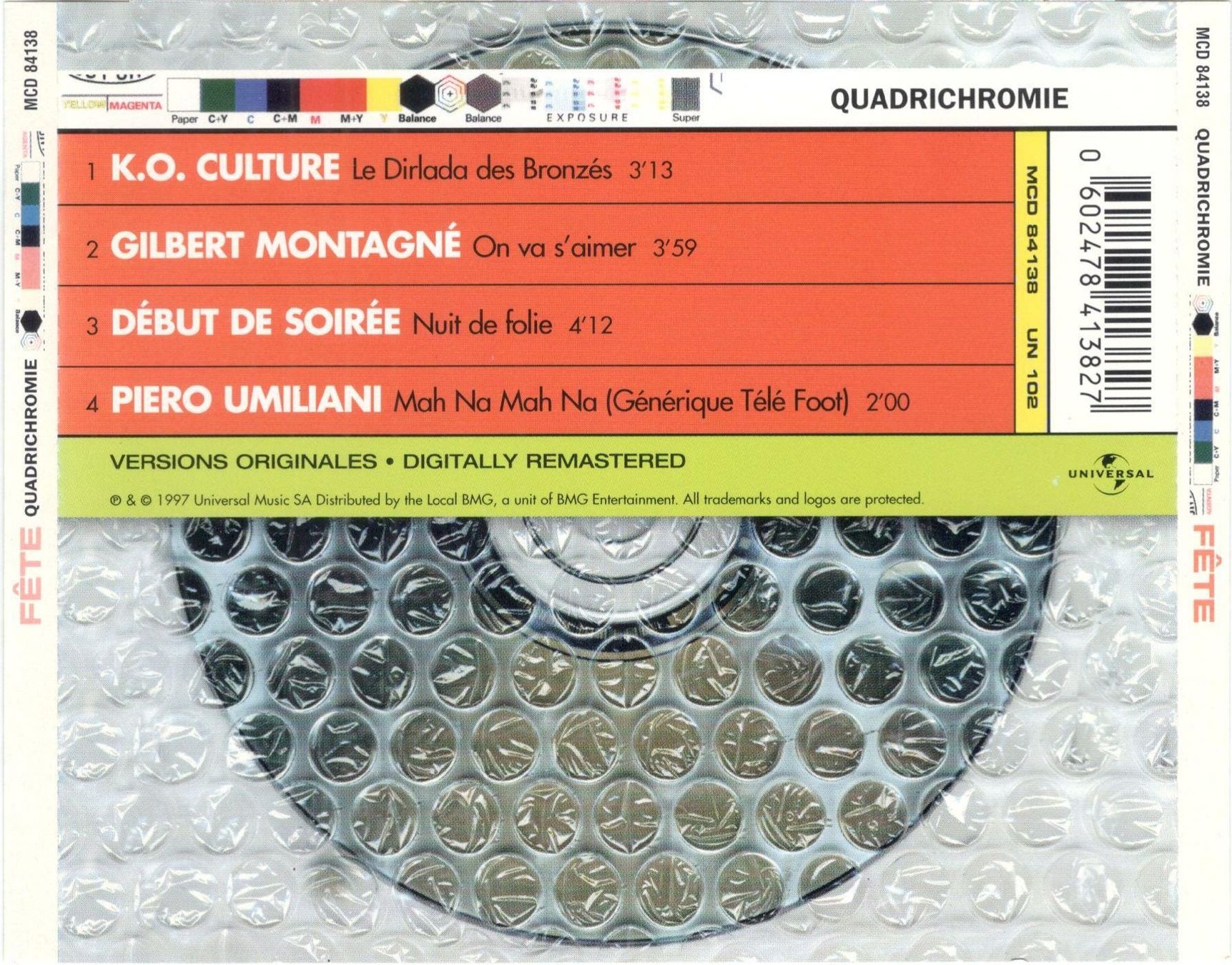 CD: Fete CD Quadrichromie – Usato da St. Margarethen TG venduto da ursk10 1