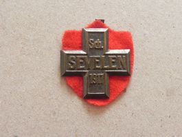 Abzeichen Schwingfest Schwingen Sevelen St.Gallen SG 1917