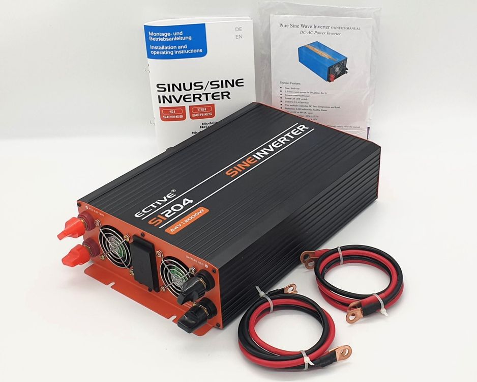 ECTIVE SI 20 Sinus-Inverter 2000W/24V Sinus-Wechselrichter (Neu und ...