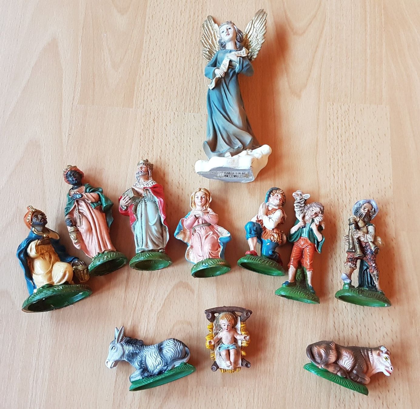 Figuren: KRIPPENFIGUREN / 11 - TEILIG – Gebraucht aus Sax von prinzenrollen 5