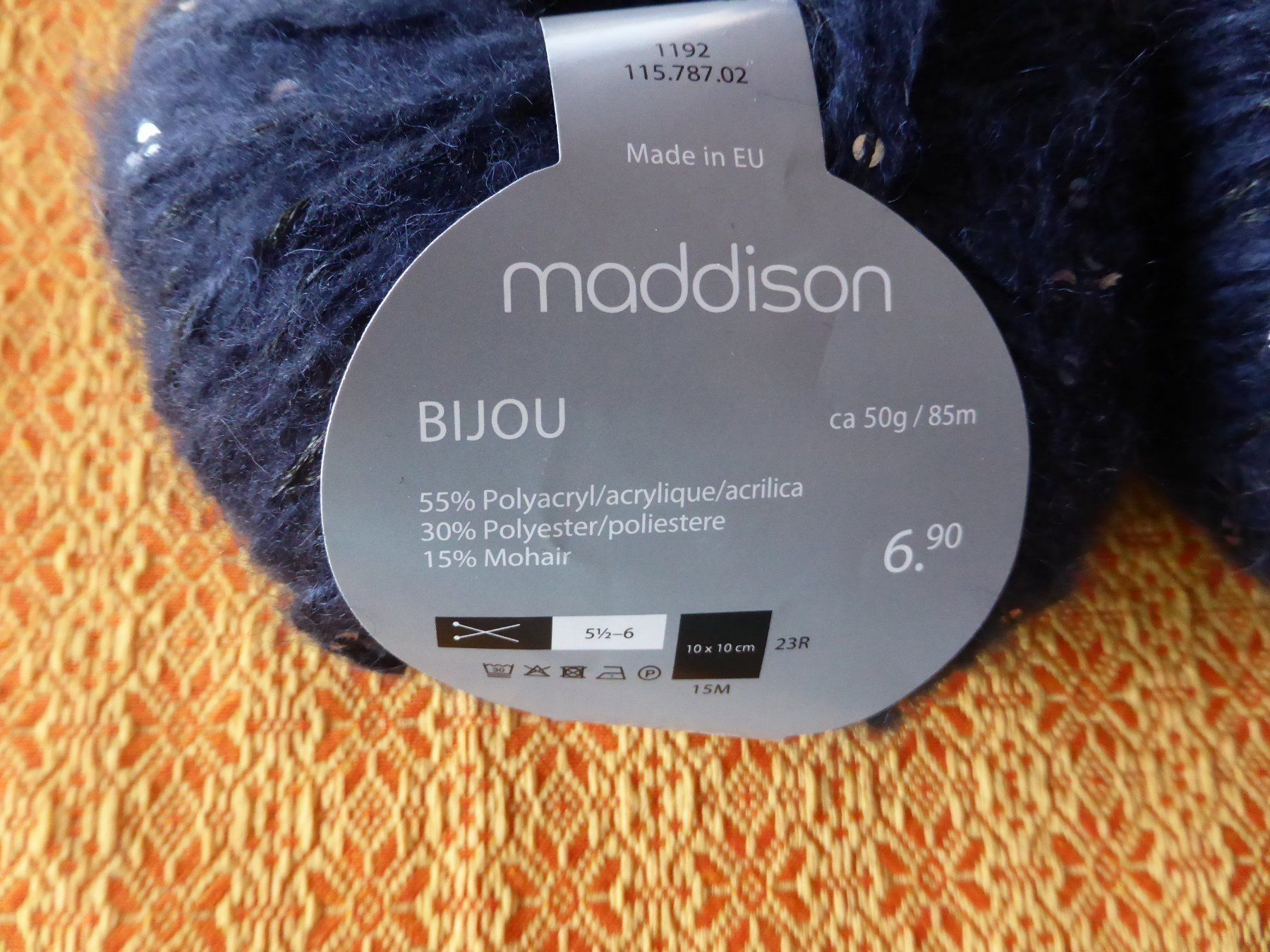 Lana: 100 Gr. maddison Bijou d/blau – Nuovo (secondo la descrizione) da Schübelbach venduto da Dolly990_2 1