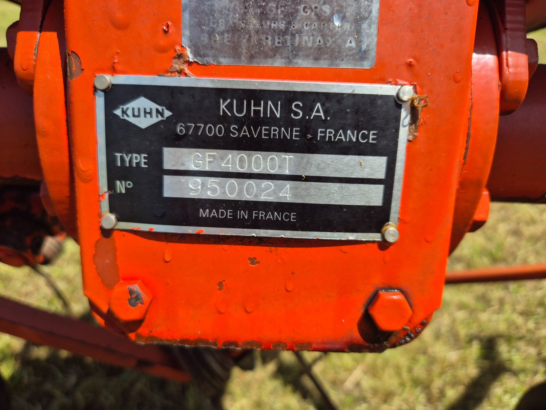 Tutte le macchine: Kreiselheuer Kuhn – Usato da Stein AR venduto da Bienli4 1