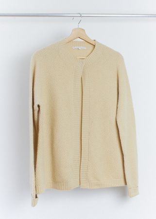 LES ATELIERS DE LA MAILLE, beige, Größe L/XL, neuwertig