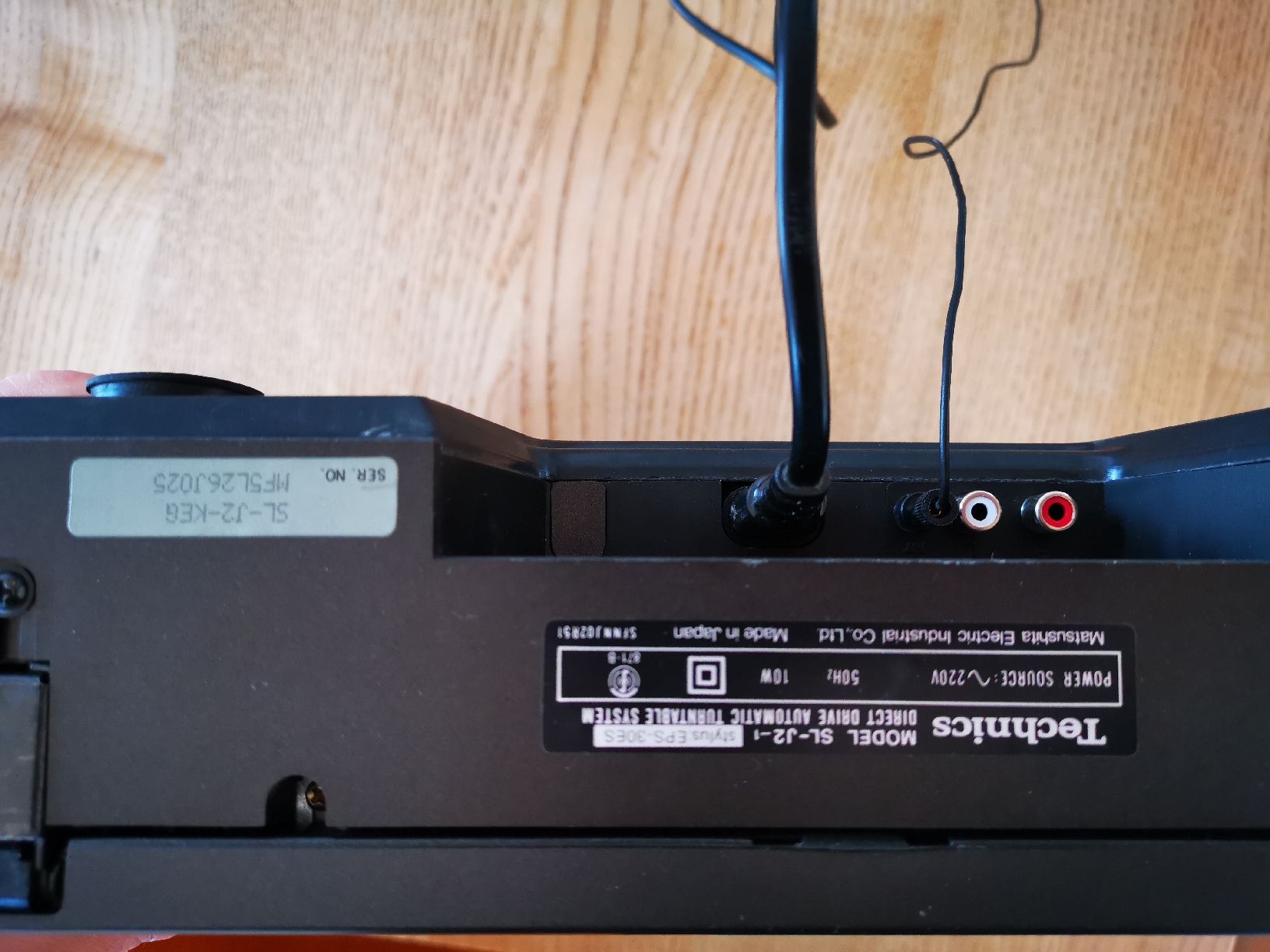 Technics Plattenspieler: Technics Plattenspieler SL-J2 Quarz Direktantrieb – Gebraucht aus Diessbach b. Büren von eicrog 4