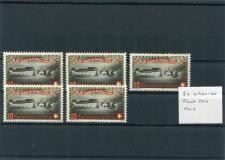 Patria 1944 Nr. 23 5 Stück mit Abart