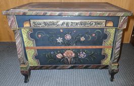 Biedermeier Truhe ca. 1820 Ja.