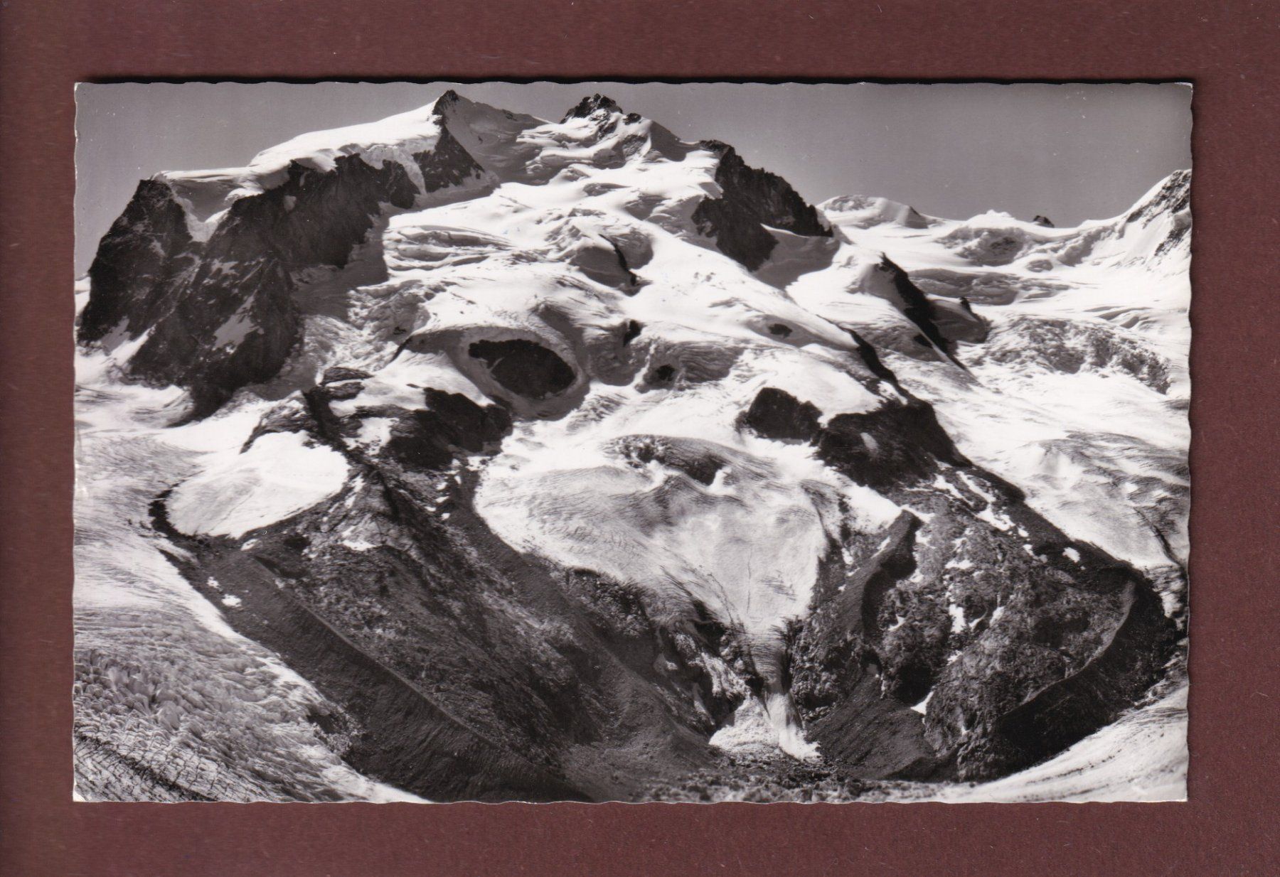 Cartoline postali: GORNERGRAT - Blick auf Monte Rosa - 1961 – Usato da Pully venduto da nicecards
