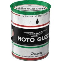 Moto Guzzi Oil Spardose Kässeli Sparschwein 9.3x11.7cm NEU