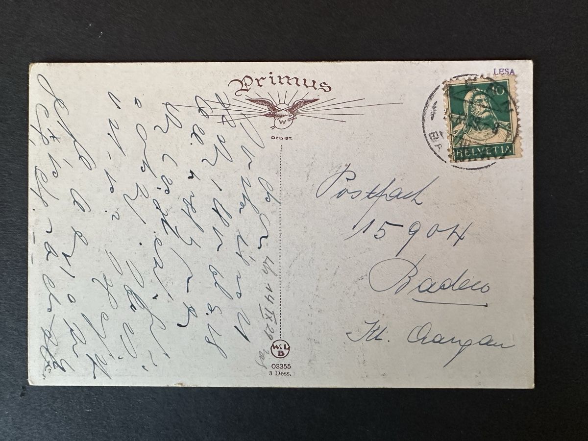 Ansichtskarten: AK Kind auf Kleefeld 1929 – Gebraucht aus Schmitten / FR von Samsara169 1