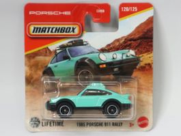 Matchbox 1985 Porsche 911 Rally neu