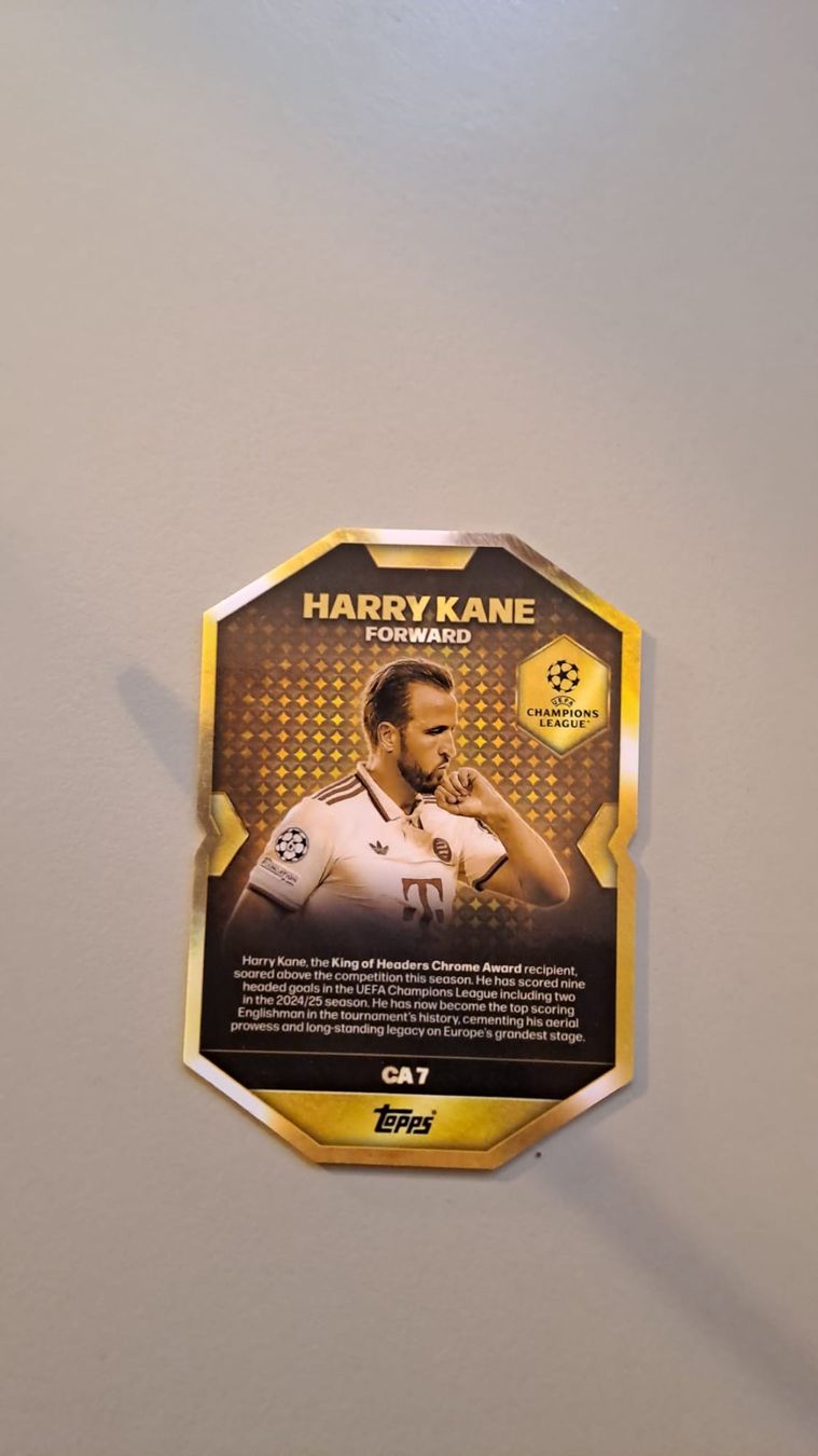 Topps Carte collezionabili: Topps Match Attax - Chrome Award - Harry Kane – Nuovo (secondo la descrizione) da Zuben venduto da Captain_Hefner