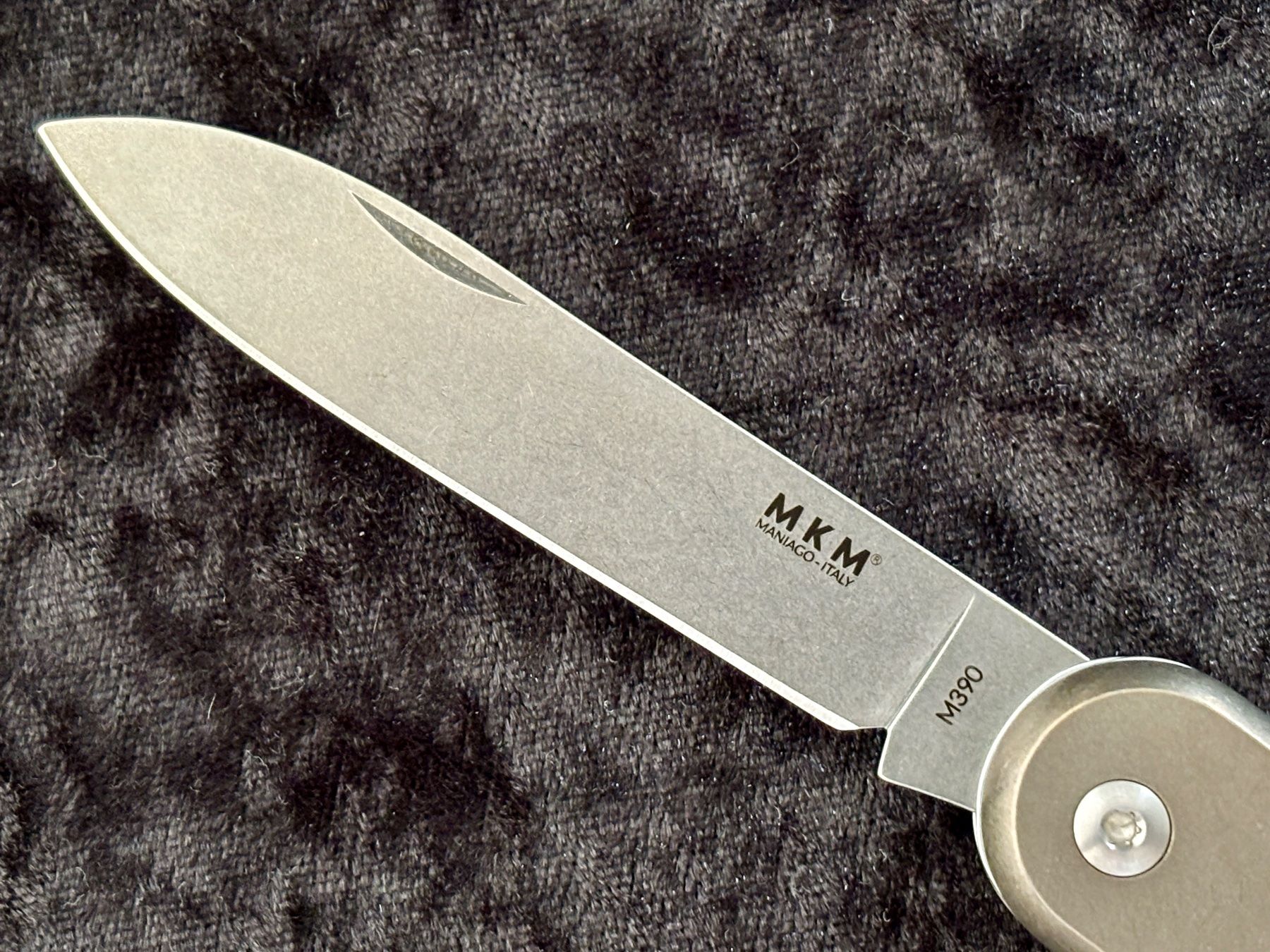 Coltelli tascabile: MKM Malga 6, Titanium, Bronze, Böhler M390 – Nuovo (secondo la descrizione) da Frauenkappelen venduto da Doc_Snyder 2