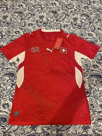 NEU & Unbenutzt Original Schweizer Nationalmannschaft Trikot