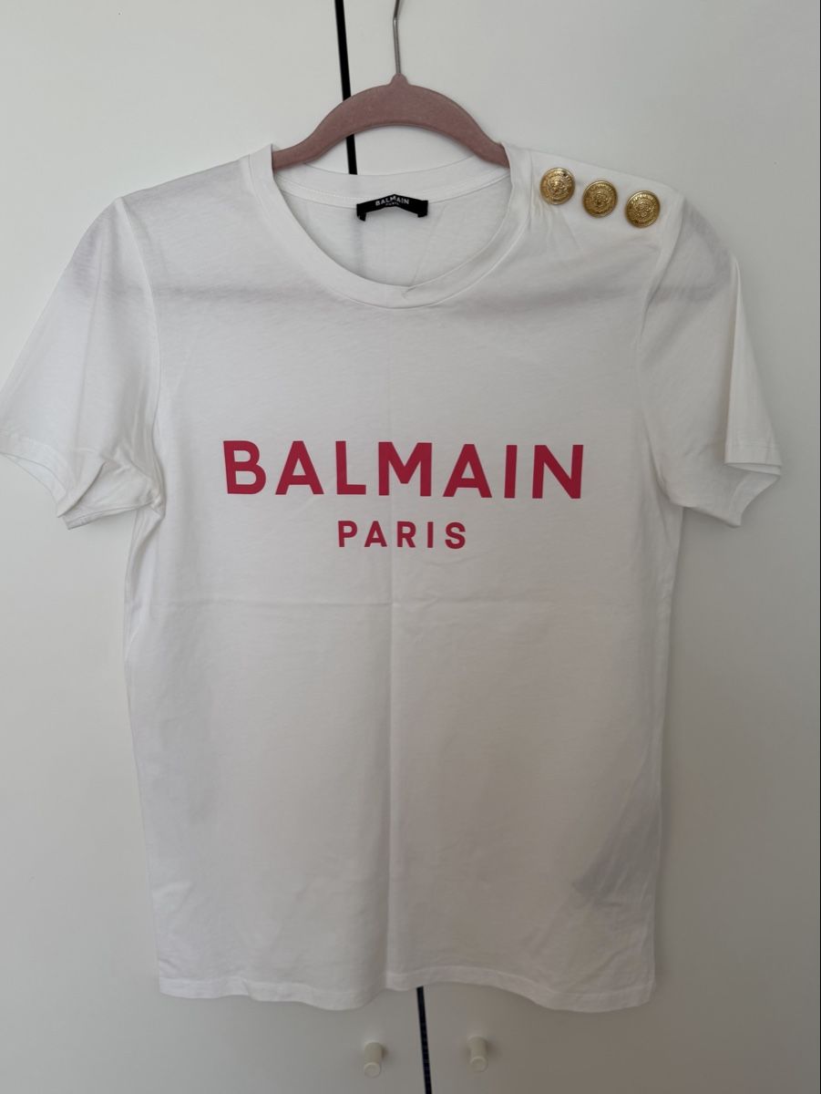 Balmain T-Shirts: Balmain T-Shirt – Neu (gemäss Beschreibung) aus Schaffhausen von LisaU