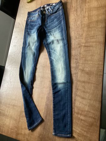 GUESS HOSE/JEANS GR.27 JEGGING / blaue Jeans GUESS?