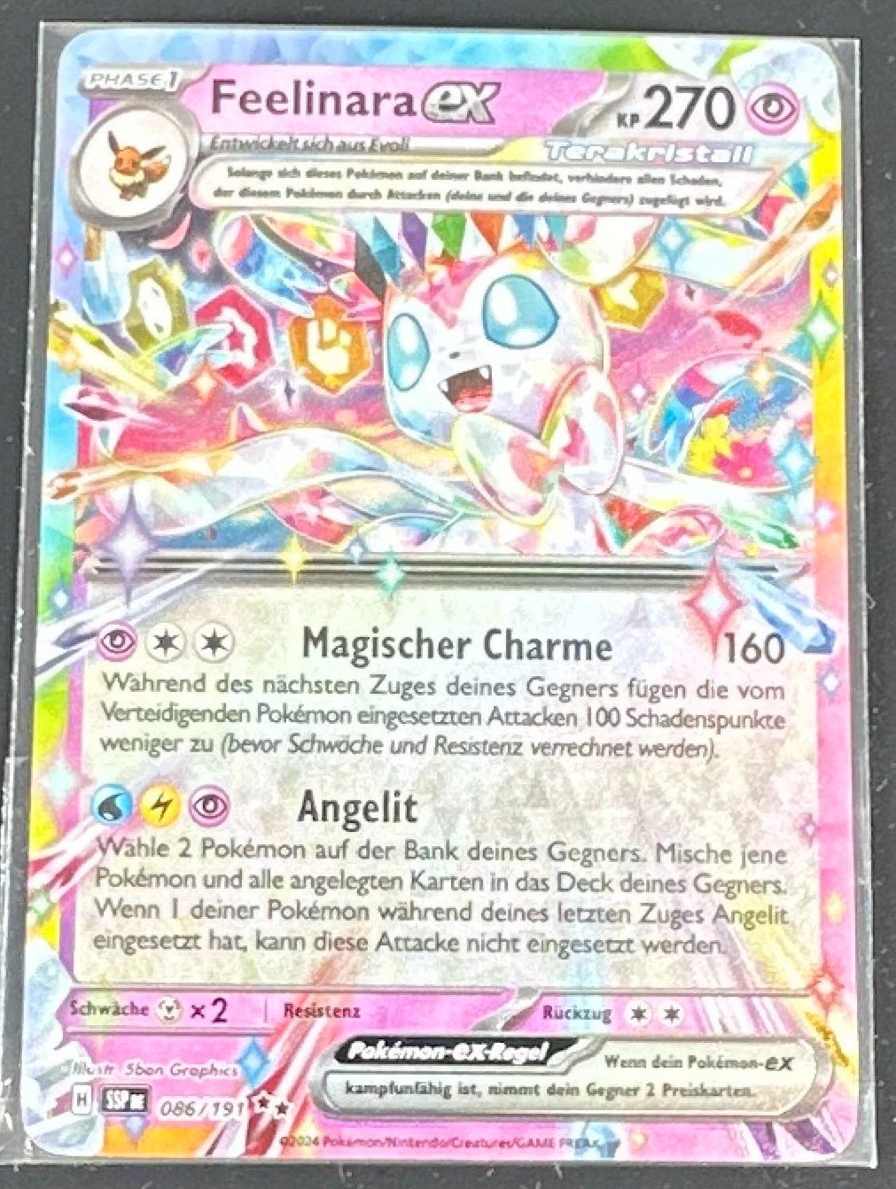Pokémon Sammelbilder & Trading cards: Feelinara ex 066/191 Deutsch Pokémon – Neu (gemäss Beschreibung) aus Dübendorf von TrimTrend 1