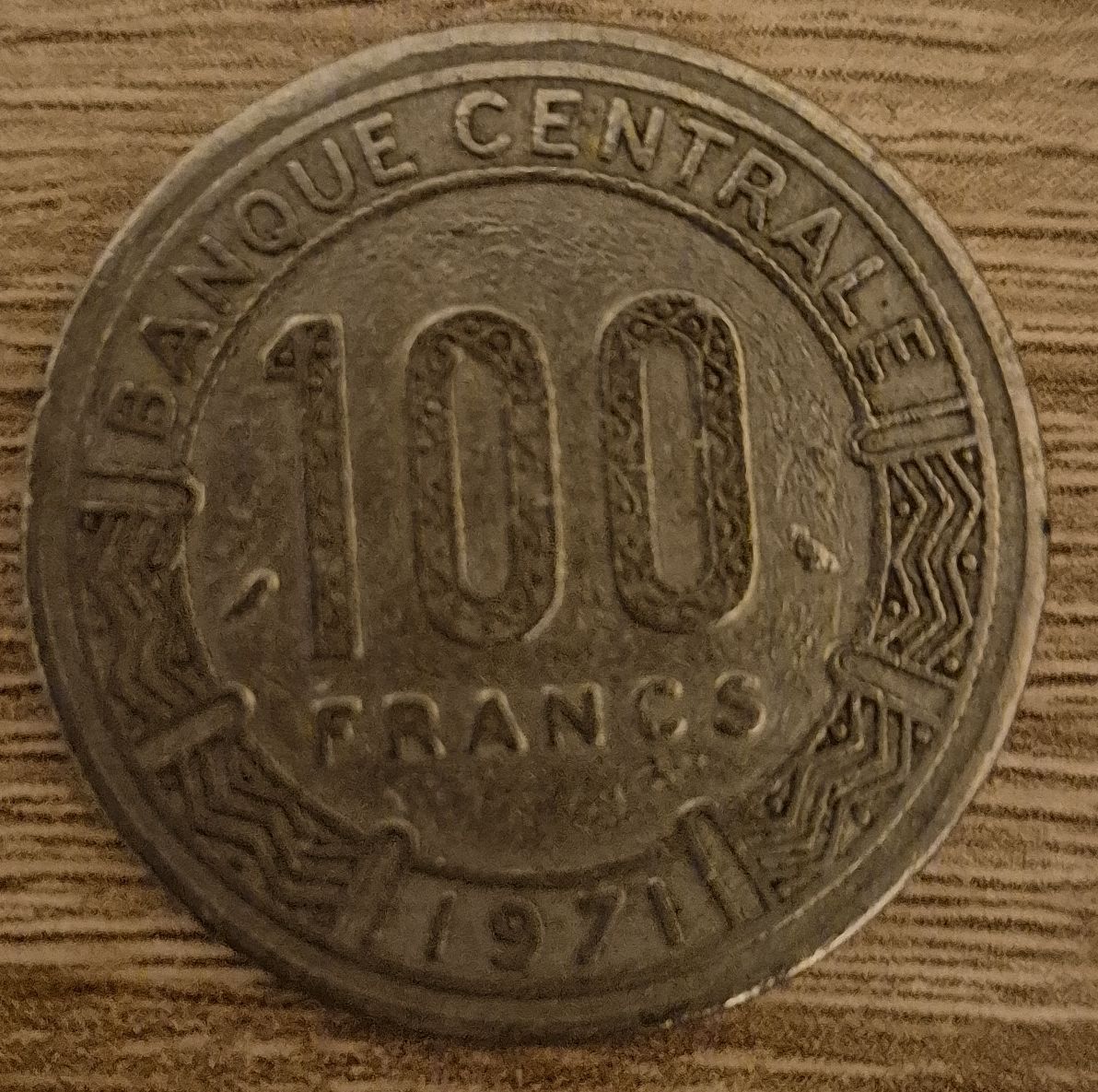 Tutti le monete: Pièce de collection rare : 100 Francs CFA - 1971 – Usato da Genève venduto da Bayoushi