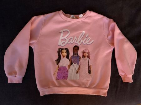 Barbie Pullover Gr. 110/116 Kinder