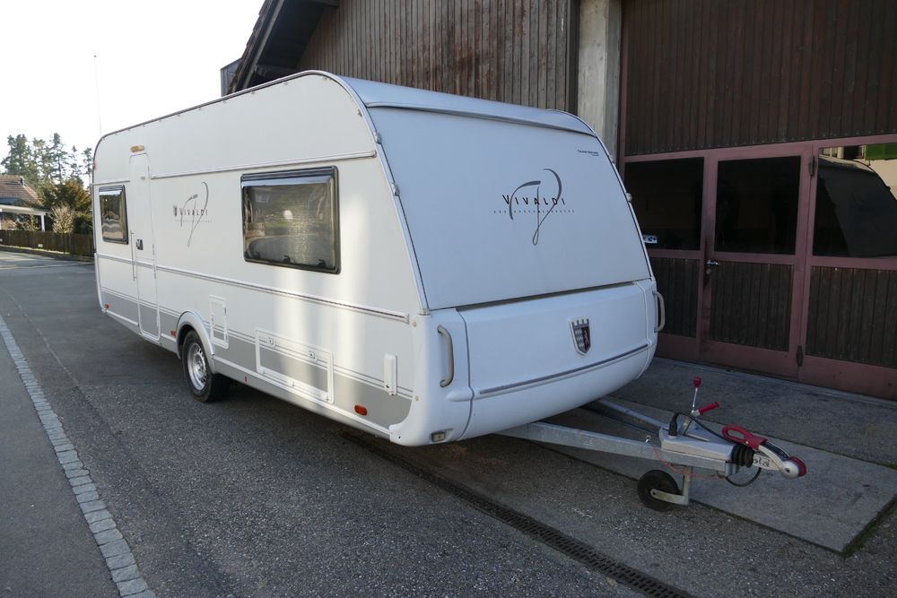 Wohnwagen Tabbert Vivaldi 550 DV (2,3), ab MFK + neue Pneus (Gebraucht ...