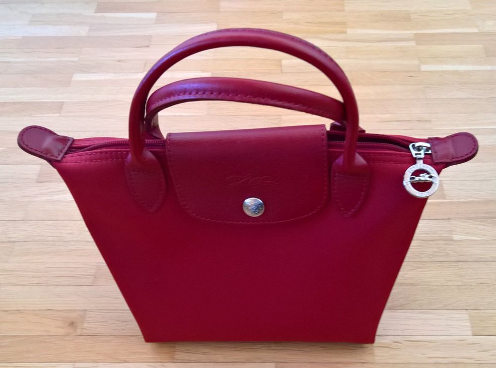 Longchamp discount sac rouge