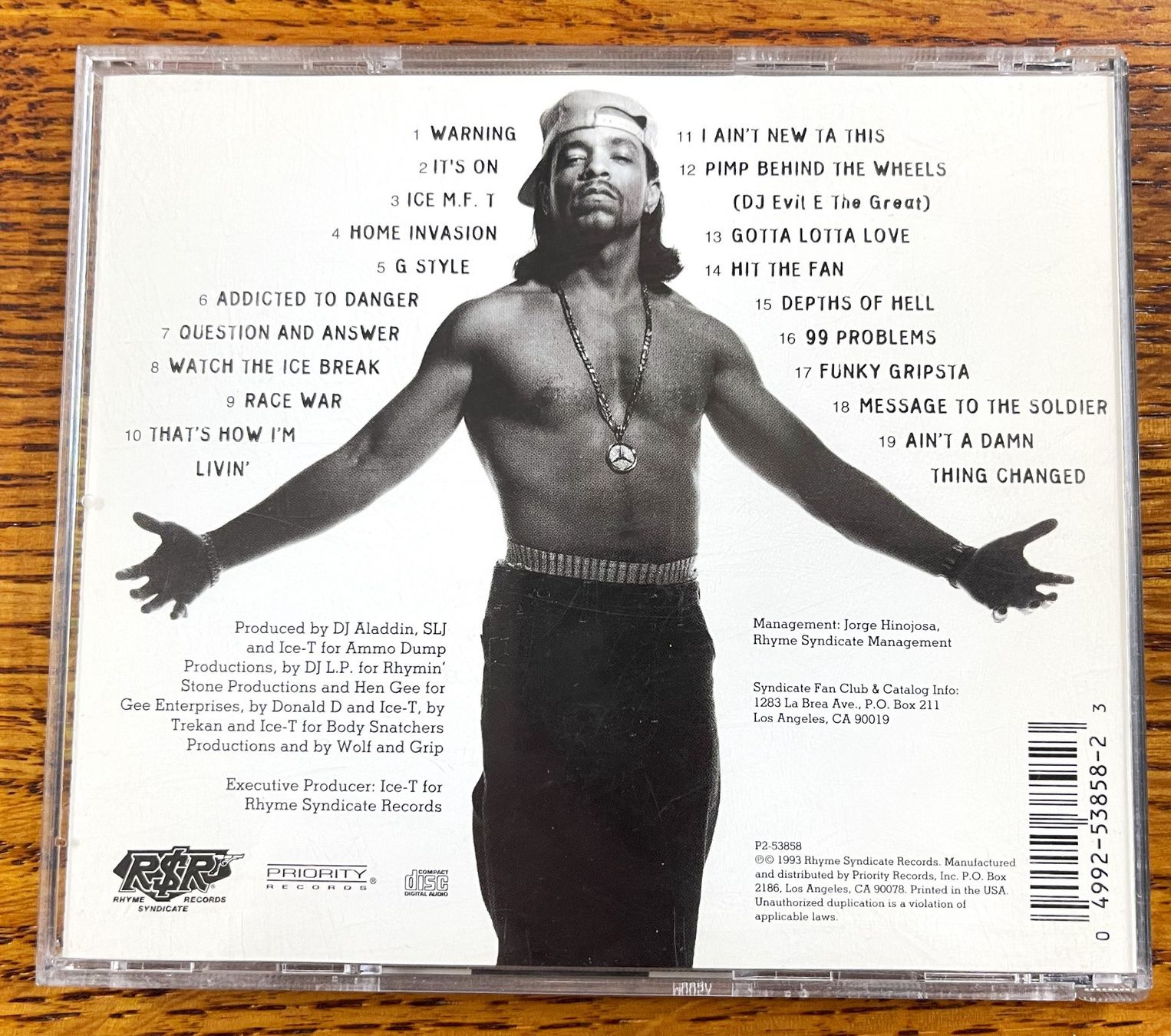 CD: Ice-T - "Home Invasion CD – Usato da Oftringen venduto da Vucki 1