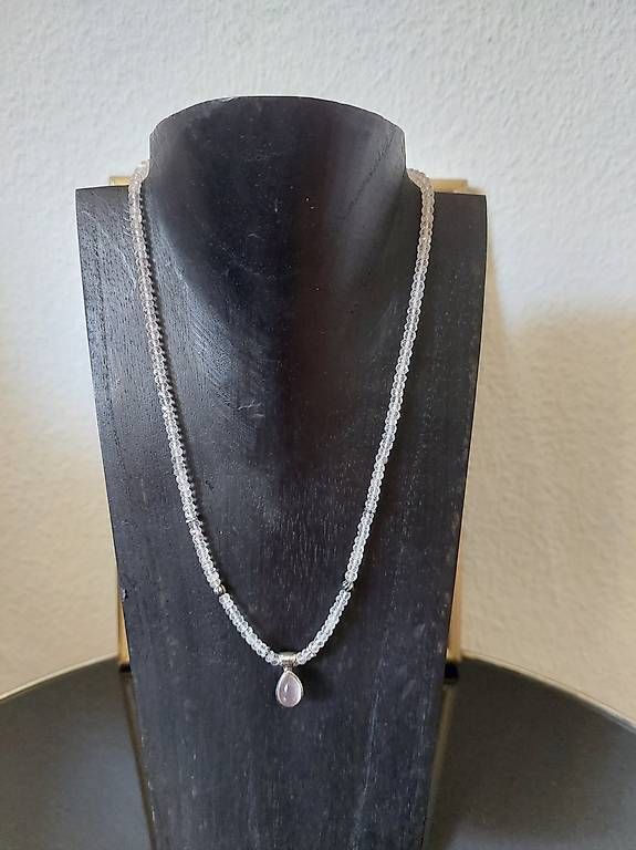 Sonstiger Schmuck: Rosenquarz Kette neu – Gebraucht aus Unterseen von cooky11