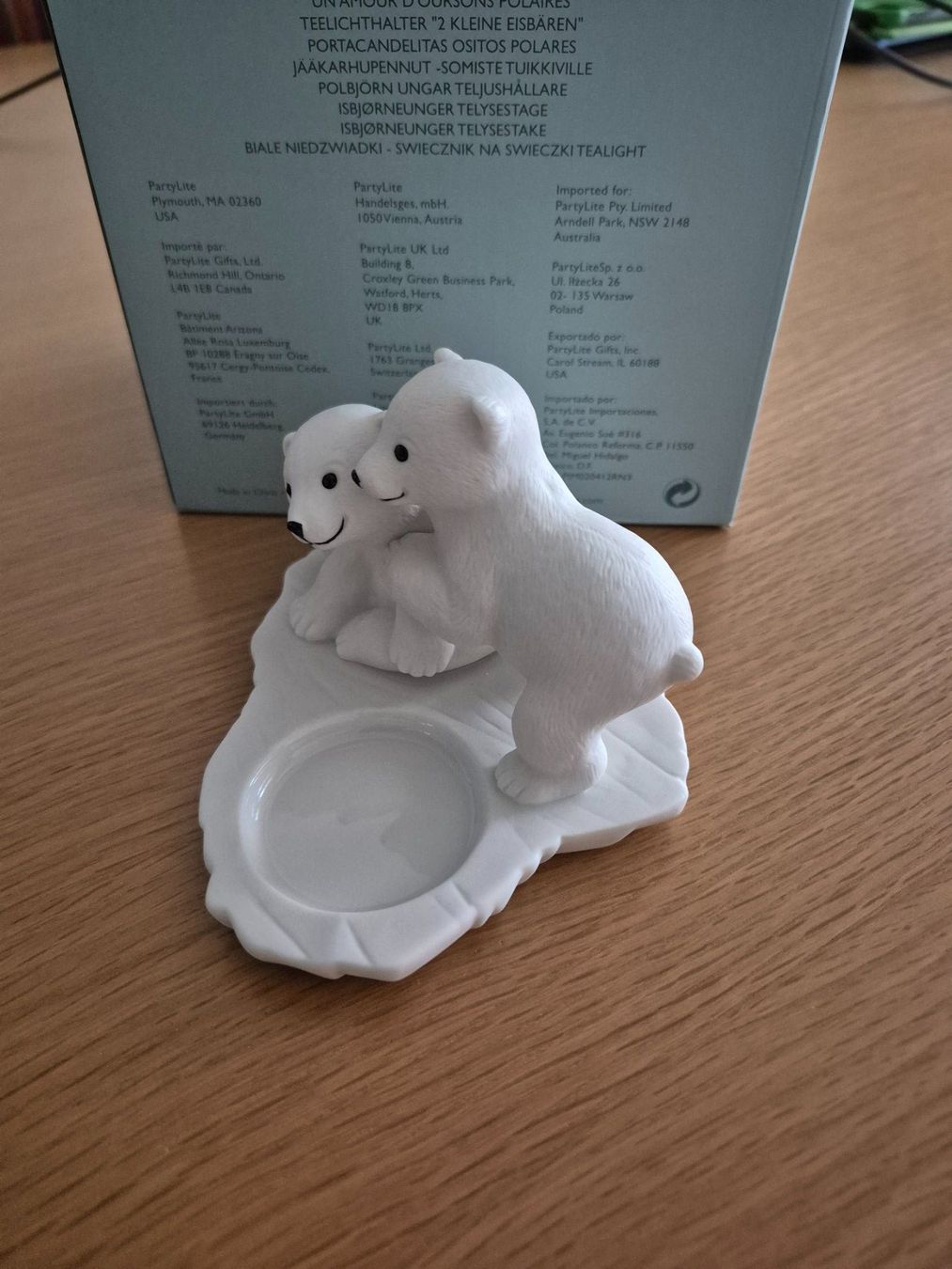 Partylite Kerzenständer: Partylite Teelichthalter 2 kleine Eisbär – Neu (gemäss Beschreibung) aus Buttikon SZ von sefa02 1