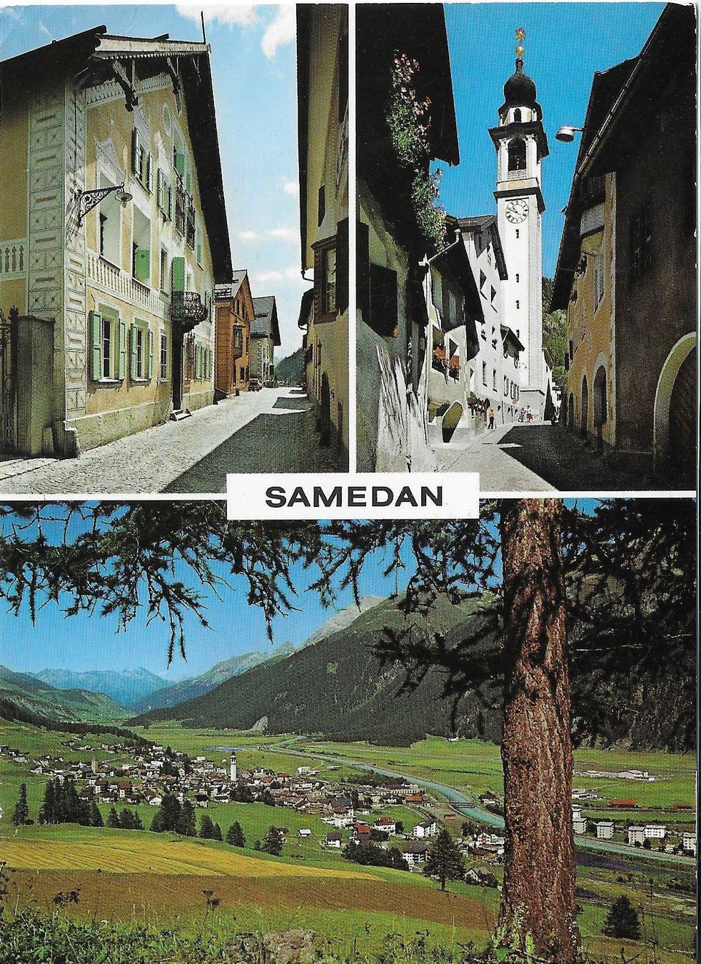 Cartoline postali: Samedan GR – Usato da Rothrist venduto da Stranglehold