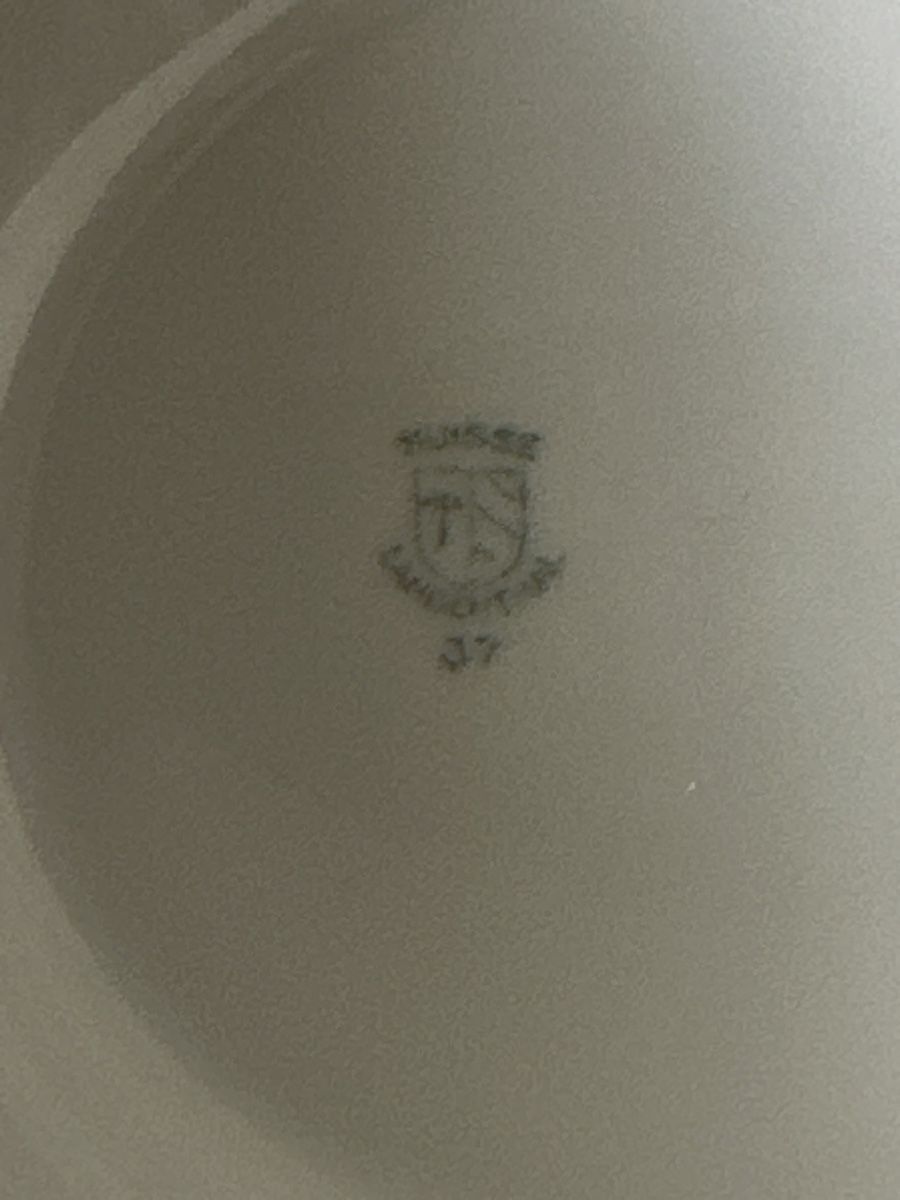 Vasen & Gefässe: Blumen - Vase,  Langenthal  1937 mit Blumen-Muster – Gebraucht aus Zürich von Chaeffeler 5