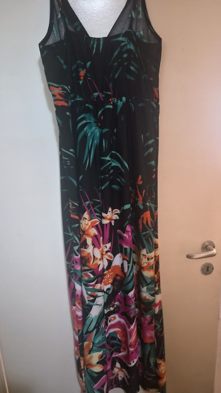 Vestiti: Maxikleid Blumenmuster Grösse 40/42 neuwertig – Nuovo (secondo la descrizione) da Basel venduto da gio_d9qn 1