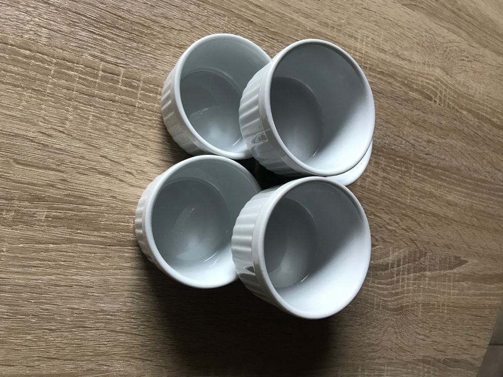 Lot De 6 Ramequins Blancs 4 Oz - Neufs, Sans Marque