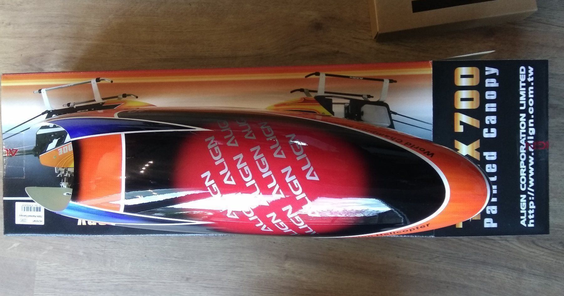 Align Modellismo RC: ALIGN T-REX 700 NITRO PAINTED   HAUBE – Nuovo e nell'imballaggio originale da Wolfhausen venduto da Didileo 5