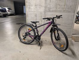 Mädchen-Bike Stoke violett, 24 Zoll