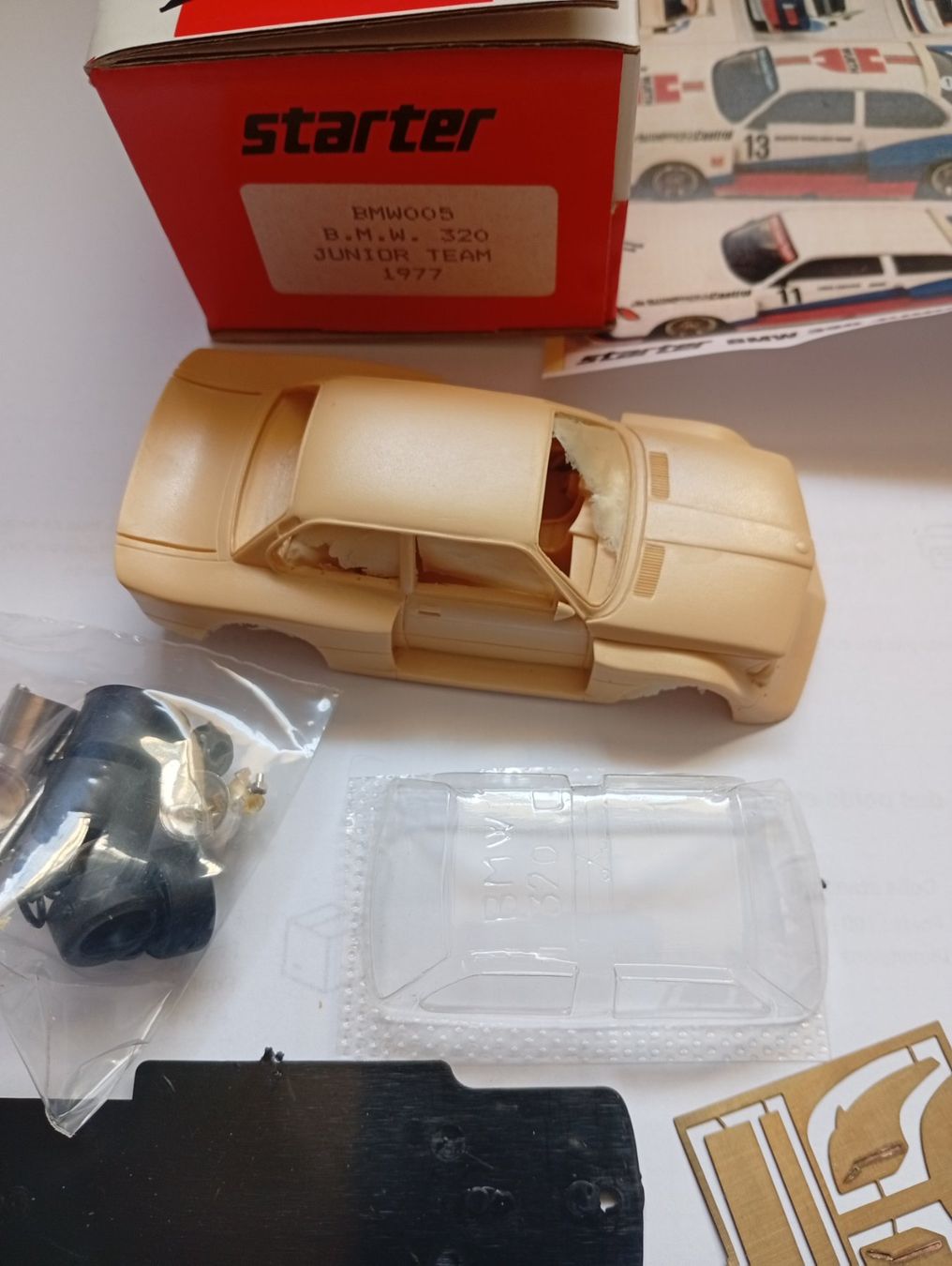 BMW Modellini d'auto: Kit 1/43 BMW 320 Junior Team – Usato da Alle venduto da Rissor 1