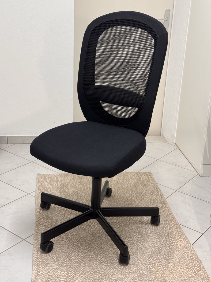 Ikea Sedie: Bürostuhl IKEA FLINTAN, Schwarz – Usato da Siebnen venduto da Guesswho 1