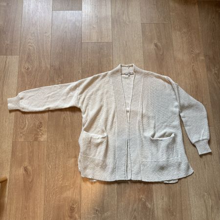 Madewell Strickjacke in cremeweiss, Grösse S