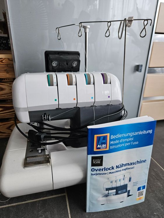 Erstaunlich Aldi Overlock Nhmaschine Ebenbild