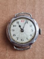 Handaufzug Uhr Silber