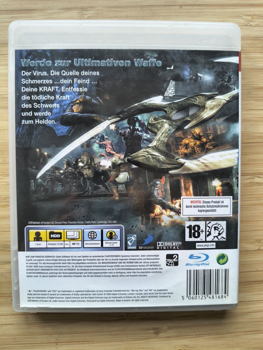 Giochi: Dark Sector (PS 3) – Usato da Riedholz venduto da ste_96cd 1