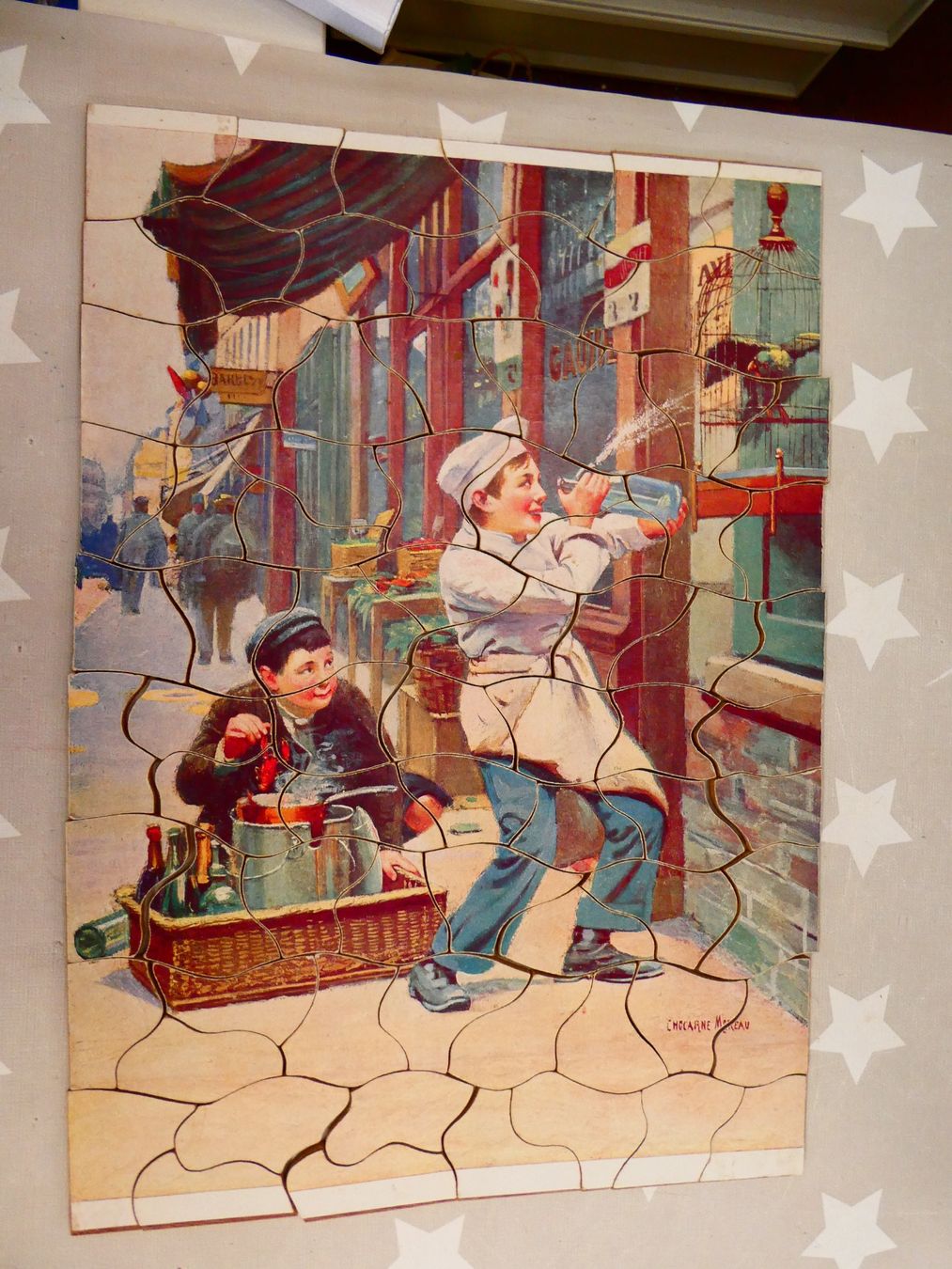 Puzzle: altes Holzpuzzle Puzzle A.F. Bonnardel – Usato da Rafz venduto da Powacaddy 2