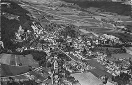 Lucens (VD) – Vue aérienne