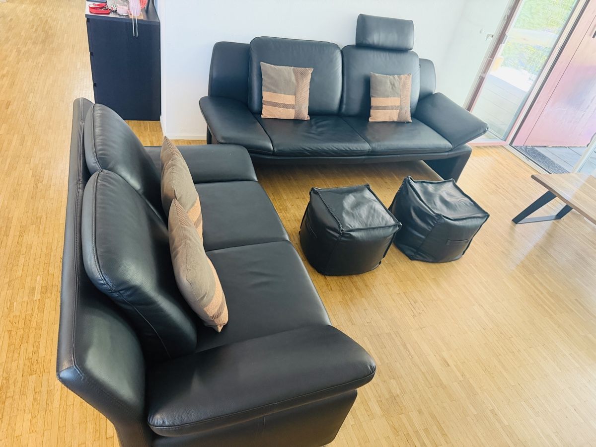 Divani: Leu Swiss Designer Sofa Set komplett  – Usato da Dietikon venduto da BS87 2