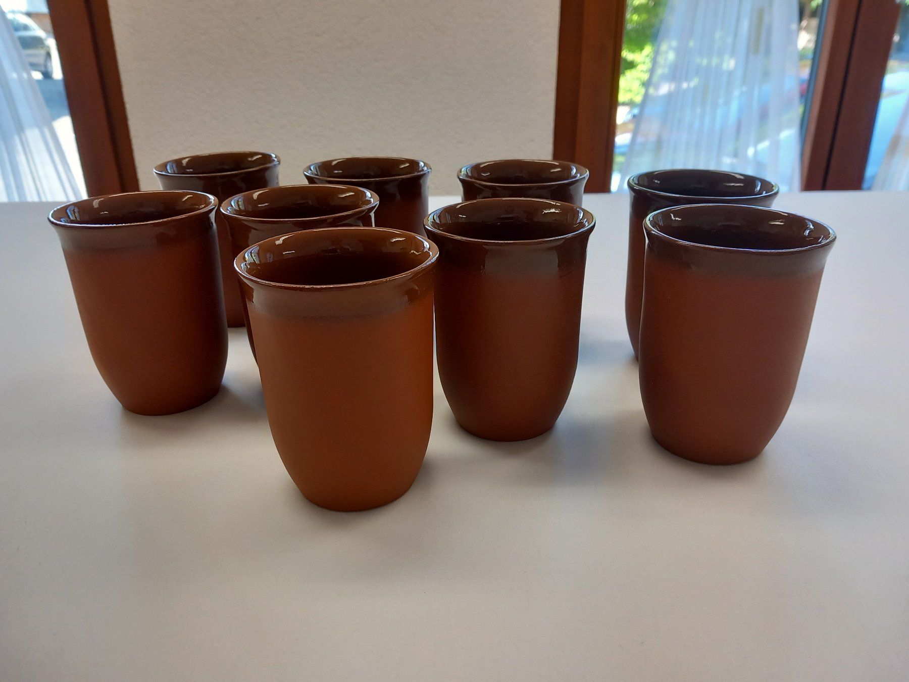 Tazze: 35 braune Keramikbecher – Usato da Safnern venduto da Ruggero1
