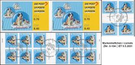 Markenheftchen / carnets  ZNr. 0-104  ʘ ET 9.5.2001